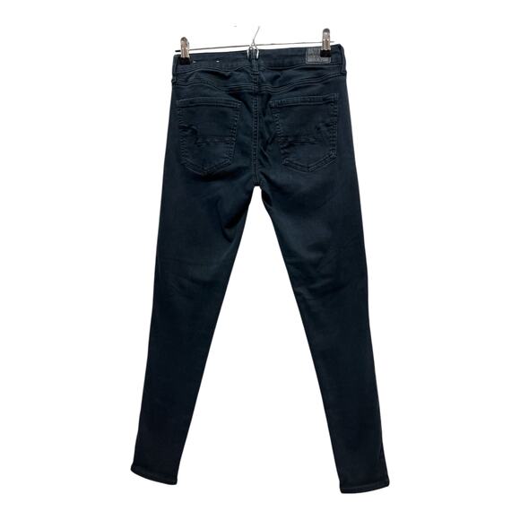 American Eagle Next Level Stretch Skinny Jeans Black Size 6 Regular Women’s - Picture 3 of 9
